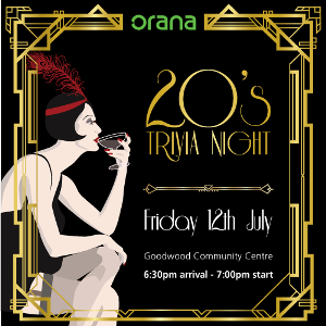 Orana 20s Trivia Night