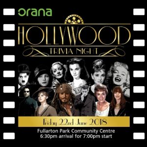 Orana Hollywood Trivia Night